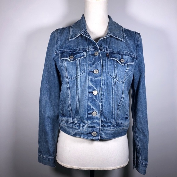 LEVI Strauss & Co Denim Jeans Jacket - Picture 4 of 16